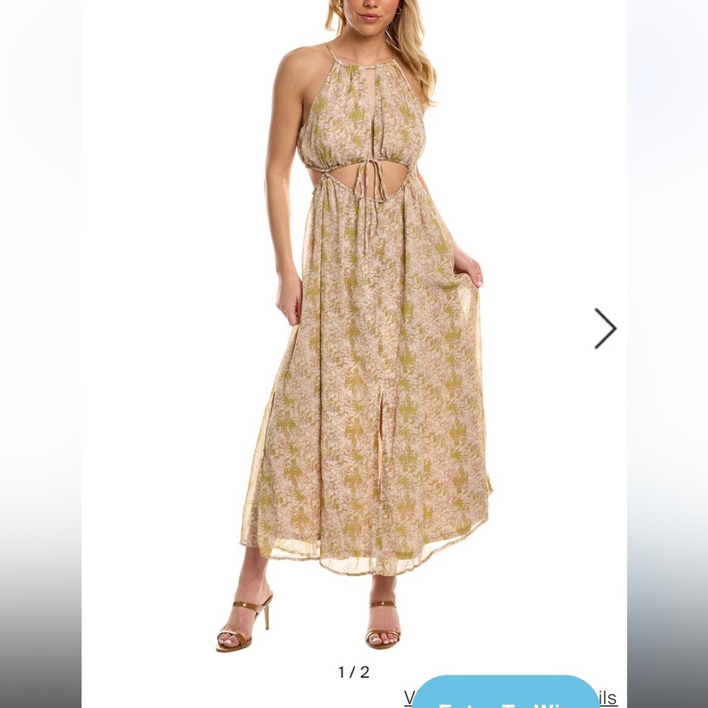 ASTR the label Mid Cutout Sleeveless Maxi Dress